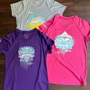 2015 rundisney Glass Slipper Challenge Shirts - M